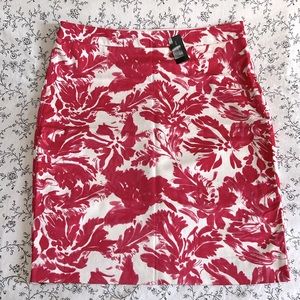 🆕 The Limited Pink & Ivory Pencil Skirt